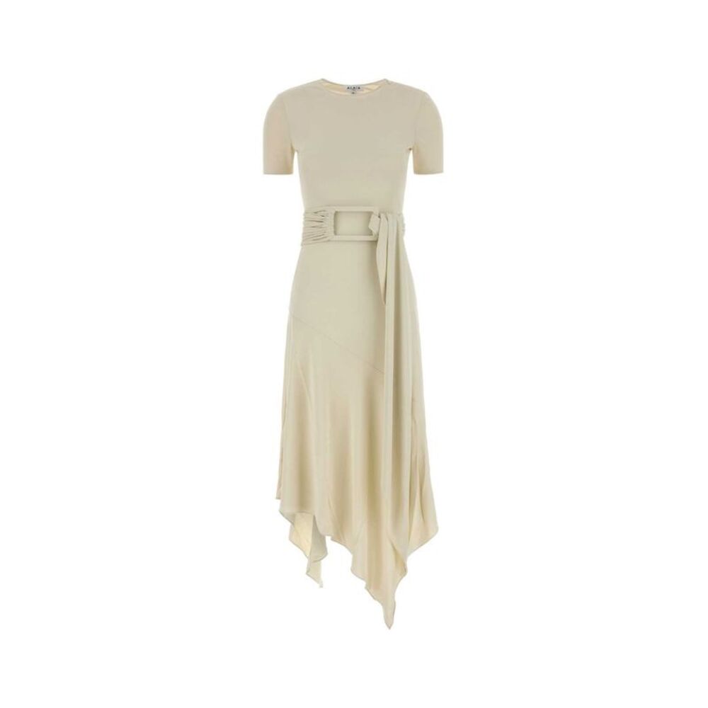 Alaia Women Ivory Jersey Dress